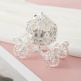 thumbnail image 6 of PAMINGONO 1pc Pumpkin Carriage Centerpiece – Tabletop Trinket Box & Jewelry Holder – Rhinestone Alloy Carriage Craft for Home Decoration, 6 of 8