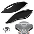 thumbnail image 1 of PBYMT Deflectores de aire laterales carenado parabrisas lateral negro deflectores de viento ajustables compatibles para Harley Electra Glide Street Glide Tri Glide Ultra Limited carenado lateral 2014-, 1 of 5