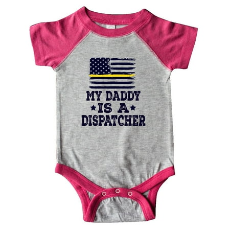 

Inktastic Dispatcher Dad Emergency Services Gift Baby Boy or Baby Girl Bodysuit