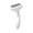 White, variant on Self Cleaning Slicker Brush, Dematting Comb for Dogs, Cat Brush for Shedding, One-Click Hair Release Grooming Tool, Thinning Undercoat Rake for Long Hair，Yellow