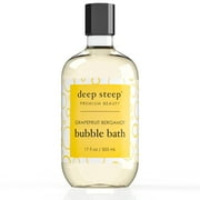 Deep Steep Bubble Bath, 17 oz (Grapefruit Bergamot)