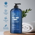 thumbnail image 3 of Jabón facial Botanic Hearth Tea Tree con menta, 480 ml, para combatir el acné, 3 of 9