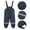 Black, variant on Jacenvly Mother's Day Unisex Children'S Rain Dungarees Windproof And Mud Trousers Mother's Day Gifts For Wome/Men/Mom/Girls/Kids/Teens