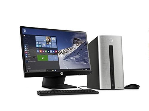 2017 HP Pavilion 500 550 High Performance Flagship Premium Desktop Computer with 23 Inch 1080P Monitor (Intel Core... by HP