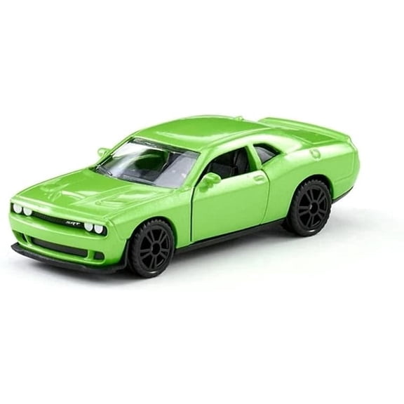 Siku Metal/Plastic Dodge Challenger SRT Hellcat, 8.5 x 3.6 x 2.4 cm, Green