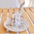 thumbnail image 2 of Soporte para anillos de boda YONGSHENG Elefante plato de anillo regalos de Navidad, 2 of 5