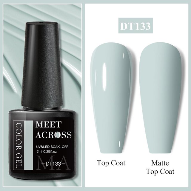 MEET ACROSS 7ml Láser Fluorescente Reflectante Gato Gel magnético Neón Verano Brillo Espumoso Soak Off Nail Art UV LED Barnices Tan Jianjun unisex