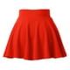 thumbnail image 5 of Minifalda plisada antirreflejos para mujer: color liso, cintura elástica, falda corta informal para verano, tallas M-XXXL, 5 of 5