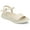 Bone, variant on Journee Womens Jaylee Ankle Strap and Buckle Sandals