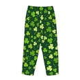 thumbnail image 5 of Balery Happy St. Patrick's day print Women's Pajama Pants,Ultra Lightweight Pjs,Lounge Pant-X-Large, 5 of 9