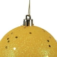 thumbnail image 2 of Vickerman 3" Yellow 4-Finish Ornament Assortment, 32 per Box, 2 of 6