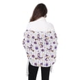 thumbnail image 4 of FORMRS Womens Scarf Winter Soft Long Big Warm Shawls Wrap Tassel Scarves, Purple Halloween Gooses, 4 of 9