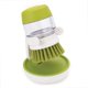 thumbnail image 1 of Cepillo dispensador de jabón para fregar la palma con bandeja de goteo, cepillo de lavado para platos, ollas, sartenes, limpieza del fregadero Xemadio HQ-232, 1 of 1