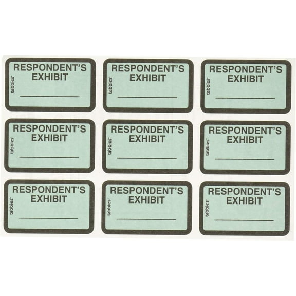 Tabbies Rectangular Printer Labels, 1-5/8"W x 1"H, Blue, 252 Labels/Pack