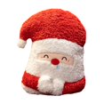 thumbnail image 4 of Peluche de Navidad, almohada navideña, dibujos animados, regalos de fiesta, calcetines, muñecos, adornos para Navidad, ropa de cama, habitación, Papá Noel, 4 of 8