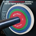 thumbnail image 6 of 2 in Change Plates 1.25LB Pairs 2.5LB Pairs 5LB Pairs 10LB Pairs Set Fractional Weight Plates Set,Bumper plates for Gym Home,Rubber Coating & Steel, 6 of 8