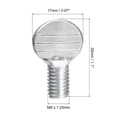 thumbnail image 2 of Uxcell M8 x 1.25mm Lock Screw for Barbell Dumbbell Weight Lifting 4 Pack, 2 of 5