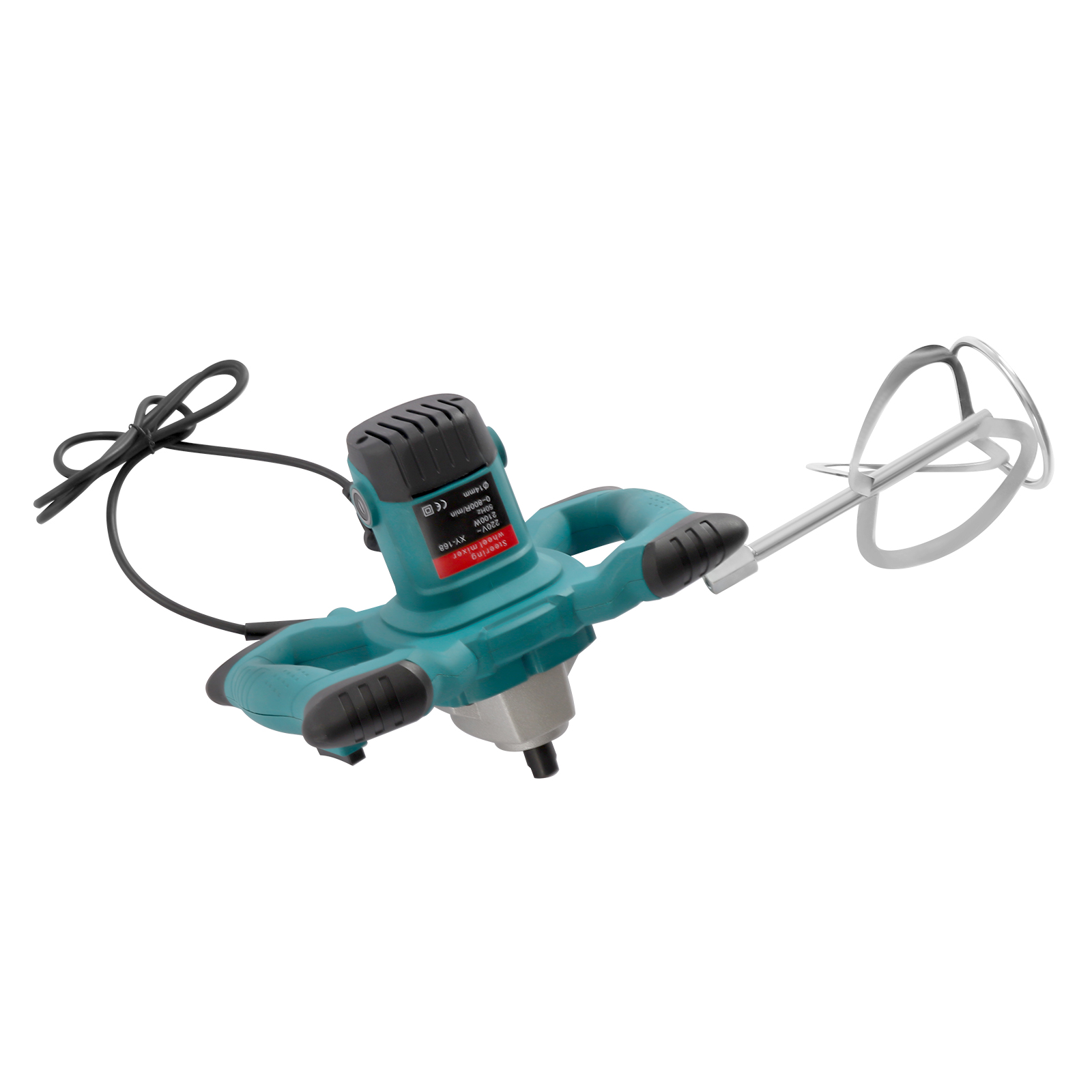 Dwellnix Portable Electric Concrete Cement Mixer Handheld Drywall Mortar Mixing Drill