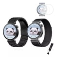 thumbnail image 1 of Vx 2 Correas 18mm Acero Y 2 Mica Para Huawei Watch Gt5 Gt4, 1 of 7