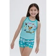thumbnail image 4 of Pokemon Eevee Racerback UPF 50+ Tankini Top and Swim Shorts Outfit Set Little Kid to Big Kid, 4 of 5