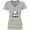 AC-Heather Grey, variant on Inktastic KiniArt Westie with Bone Women's V-Neck T-Shirt