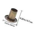 thumbnail image 2 of AURARMLET 100 De Ojales Hollow Rivets En Para Tela Ropa Y Complementos, 2 of 6