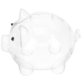 thumbnail image 4 of Shisuyan Tirelire Transparente en Forme de Cochon Pot d'Argent Décoratif Pot de Rangement Décor de Bureau, 4 of 8