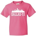 thumbnail image 3 of Inktastic Dallas Texas Skyline TX Cities Youth T-Shirt, 3 of 5