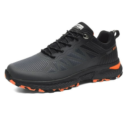 

KOFUBOKE Trail Running Shoes Sneakers Hiking Shoes Grey Men s Size 11