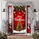 thumbnail image 5 of Christmas Door Curtain Santa Claus Polyester Fabric Decorative Cover for Holiday Party Wall and Door Hanging Festival Home Decor, 5 of 6