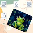 thumbnail image 3 of Frog Square Mouse Pad, 8.3x9.8 Inch, Non-Slip Rubber Bottom, Printed Desk Mat for Office and Gaming, 3 of 6