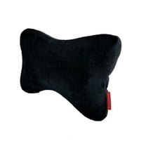 Bookishbunny Premium Memory Foam Car Seat Head Rest Support Pillow Neck Pain Relief Bone Travel