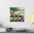 thumbnail image 6 of Crocodile in Nature - Canvas, 6 of 25