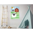 thumbnail image 2 of Awkward Styles Farm Animals Unframed Art Sheep Farm Poster Decor Kids Room Wall Art Cute Animals Printed Art Picture Sunny Household Newborn Baby Room Wall Decor Farm Wallpapers Made in USA, 2 of 3