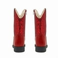 thumbnail image 5 of Kids Western Boots for Boys Girls Embroidered Cowgirl Cowboy Boots Square Toe Mid Calf Riding Shoes Little Kid/Big Kid, 5 of 6