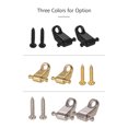 thumbnail image 5 of 2pcs Electric Guitar String Roller Retainer Guide Guitar Replacement Parts Accessories with Mounting Screws, 5 of 5