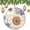 Pattern-4, variant on Ceramics Ornaments Vintage Sunflower Blue Floral Stocking Name Tags Rustic Farmhouse Sunflower Christmas Tree Ceramic Ornament Decoration Xmas Gift