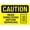 Warning Sign 1, variant on Reminder Accidents Are Caused They Don't Just Happen - 8"x12" Slogan Security Metal Sign, Safety Decor for Home, Business, Garage