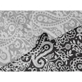 thumbnail image 6 of oneOone Velvet Dark Gray Fabric Paisley Sewing Material Print Fabric By The Yard 58 Inch Wide-5O, 6 of 7