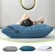 thumbnail image 1 of Almohada de Espuma Viscoelástica de Altura Ajustable | Transpirable y Lavable | Sin Olor Ni Deformación | Material Natural | 74 X 48 Cm (Blanco, Azul, Gris), 1 of 6