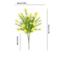thumbnail image 3 of Margaritas artificiales de césped acuático (5 tenedores) | Arreglo floral de plástico verde artificial realista | Adorno decorativo para el hogar sin mantenimiento | Accesorio para sesión de fotos (3, 3 of 5