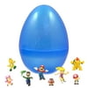 8 Super Mario Toys Inside Jumbo Easter Egg - Prefilled With Characters Like Peach, Mario And Luigi