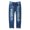 Dark Blue, variant on CHWGFWL Cargo Capris for Women Women's Boyfriend Jeans Stretchy Ripped Distressed Denim Pants Features: Women Denim Shorts(Dark Blue,M)