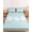 Blue, Pale Ocean Blue, Pure White, Jet Black, variant on Queen Size Fitted Sheet Set - Black Halloween 3 Piece Bedding Sets 16" Deep Pocket Fitted Sheet with 2 Pillowcases, Funny Ghost Cute Cartoon Spooky Brushed Microfiber Hotel Luxury Bed Sheets