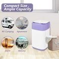 thumbnail image 3 of Barara King Washing Machine, Laundry Washer, 8lbs Portable Fully Automatic Washing Machine with Drain Pump-Purple, 3 of 11