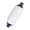 40*11cm, variant on 1 Pack Boat Fender for Docking Inflatable Vinyl Boat Fender All Weather Conditions, Universal Fit Boat Accessories White Blue