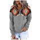 thumbnail image 1 of Sudadera de manga larga con estampado de capucha para mujer Blusa informal Tops Pompotops gfhjh12665, 1 of 3