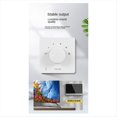 thumbnail image 2 of Control de Volumen de 50 W, Perilla de Ajuste de 5 Velocidades, Seguridad Profesional, Regulador de Volumen para Altavoces Domésticos, Color ., 2 of 6