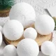 thumbnail image 5 of 54/6 piezas de bolas de espuma para Navidad, colgantes para árbol de Navidad, bolas de nieve blancas, adornos para bodas, fiestas de Año Nuevo, adornos para el hogar, 5 of 5