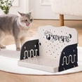 thumbnail image 4 of Mesa de alimentación elevada para gatos, soporte para cuenco para mascotas, estable, desmontable y limpio, antideslizante, evita derrames, accesorio, 4 of 8